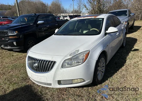 2011 Buick Regal Cxl Turbo Russelsheim z USA, uszkodzony, nr VIN W04GW5EV1B1041372